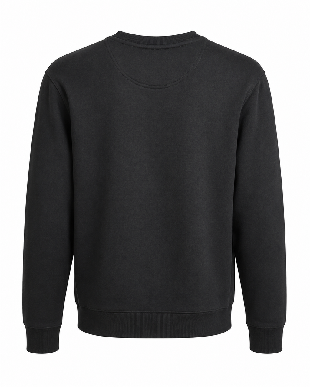 Sweat Col Rond Unisexe en Molleton – Basique Minimaliste