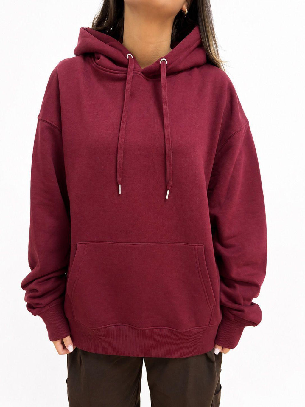 Sweat à Capuche Unisexe Oversize en Molleton – Coupe Loose Confort