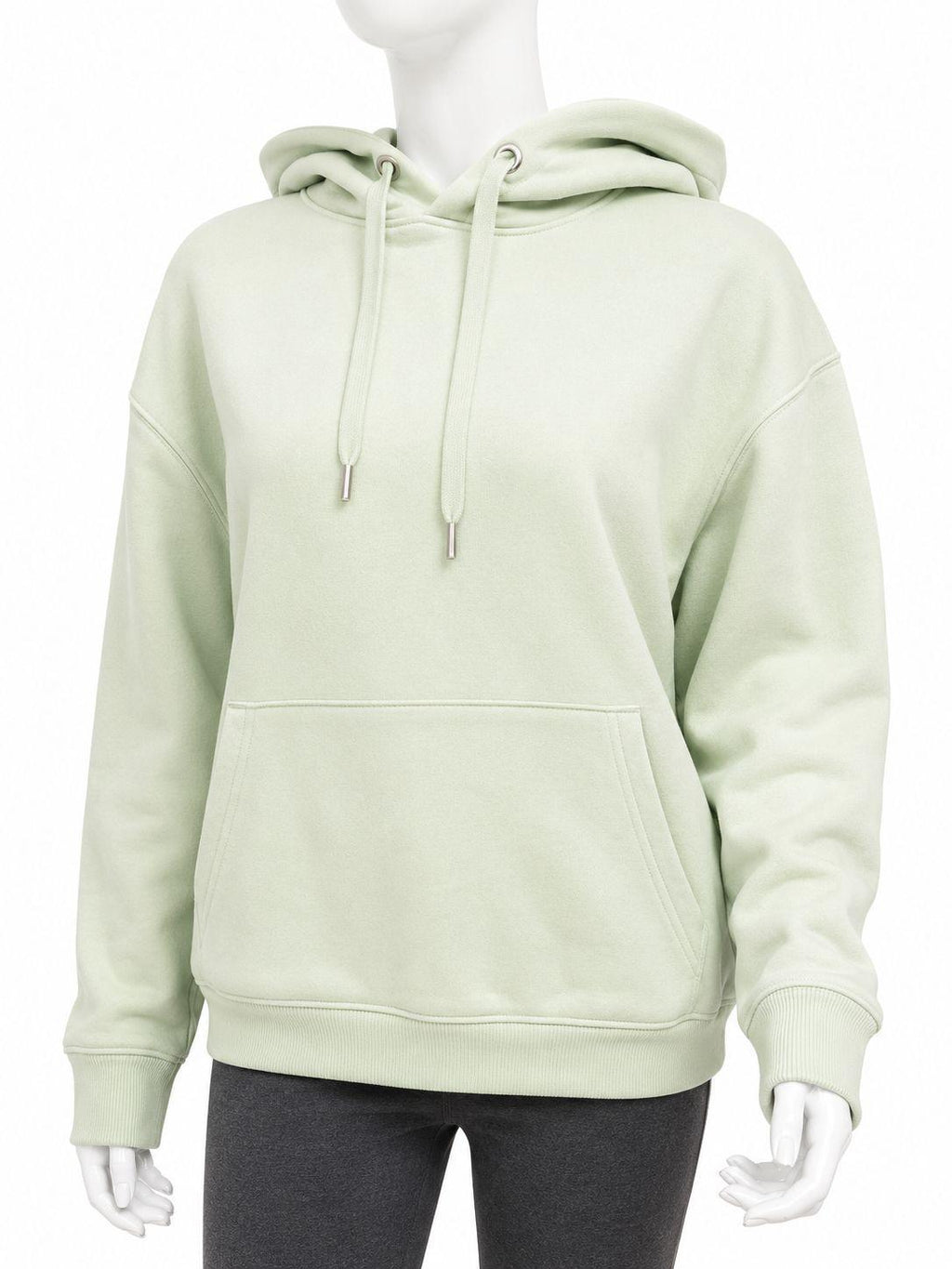 Sweat à Capuche Steam Green Unisexe Oversize en Molleton – Coupe Loose Confort