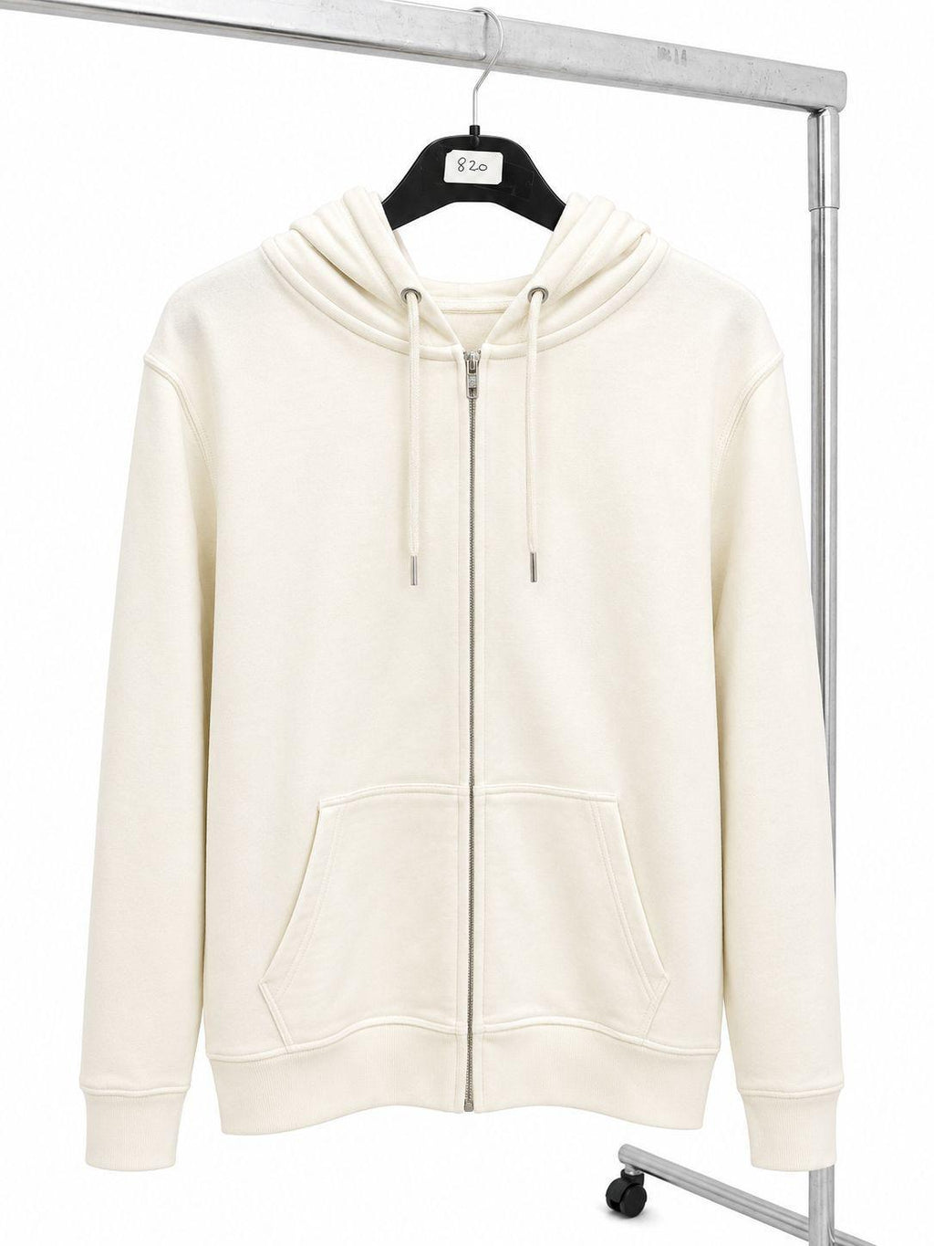 Sweat à Capuche Zippé Unisexe en Molleton – Coupe Confort