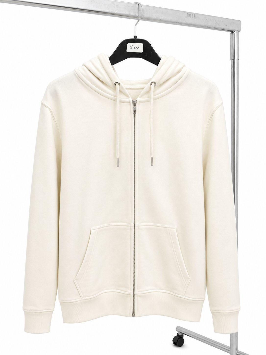 Sweat à Capuche Zippé Unisexe en Molleton – Coupe Confort