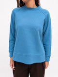 Sweat Col Rond Femme – Coupe Relax avec Coutures Raglan