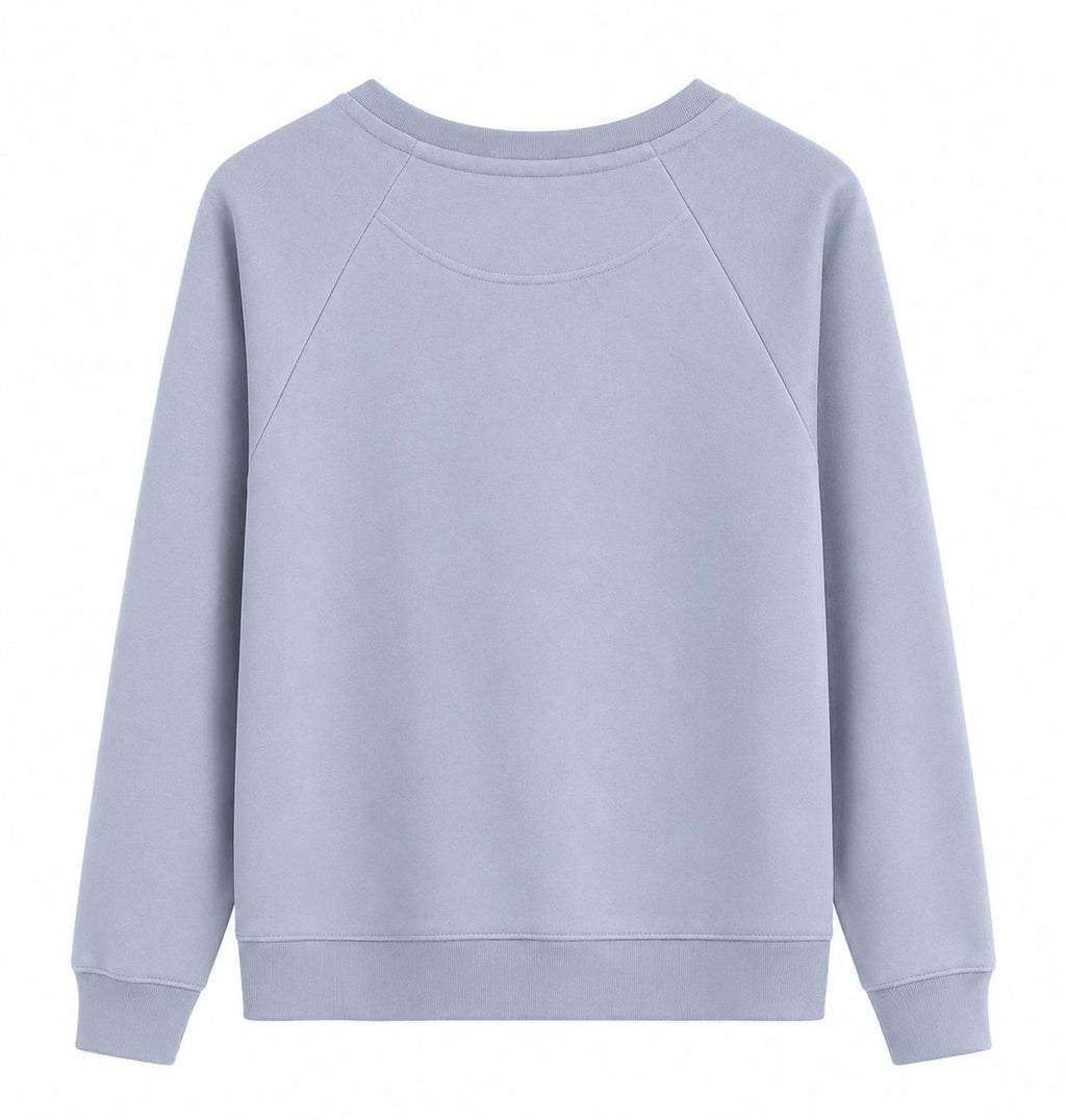 Sweat Col Rond Heather Femme Raglan – Coupe Confort