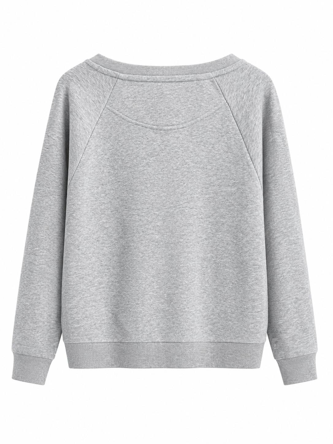 Sweat Col Rond Unisexe Raglan – Coupe Confort