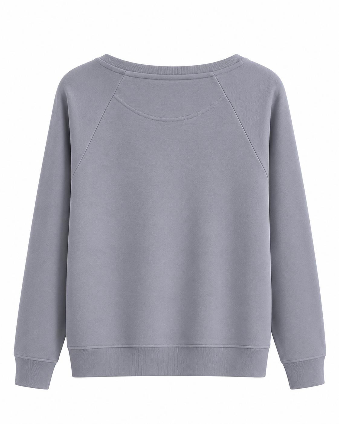 Sweat Col Rond Unisexe Raglan – Coupe Confort