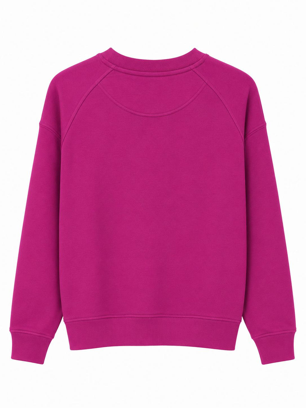 Sweat Col Rond Femme – Coupe Relax avec Coutures Raglan