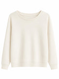 Sweat Col Rond Natural Raw Unisexe Raglan – Coupe Confort