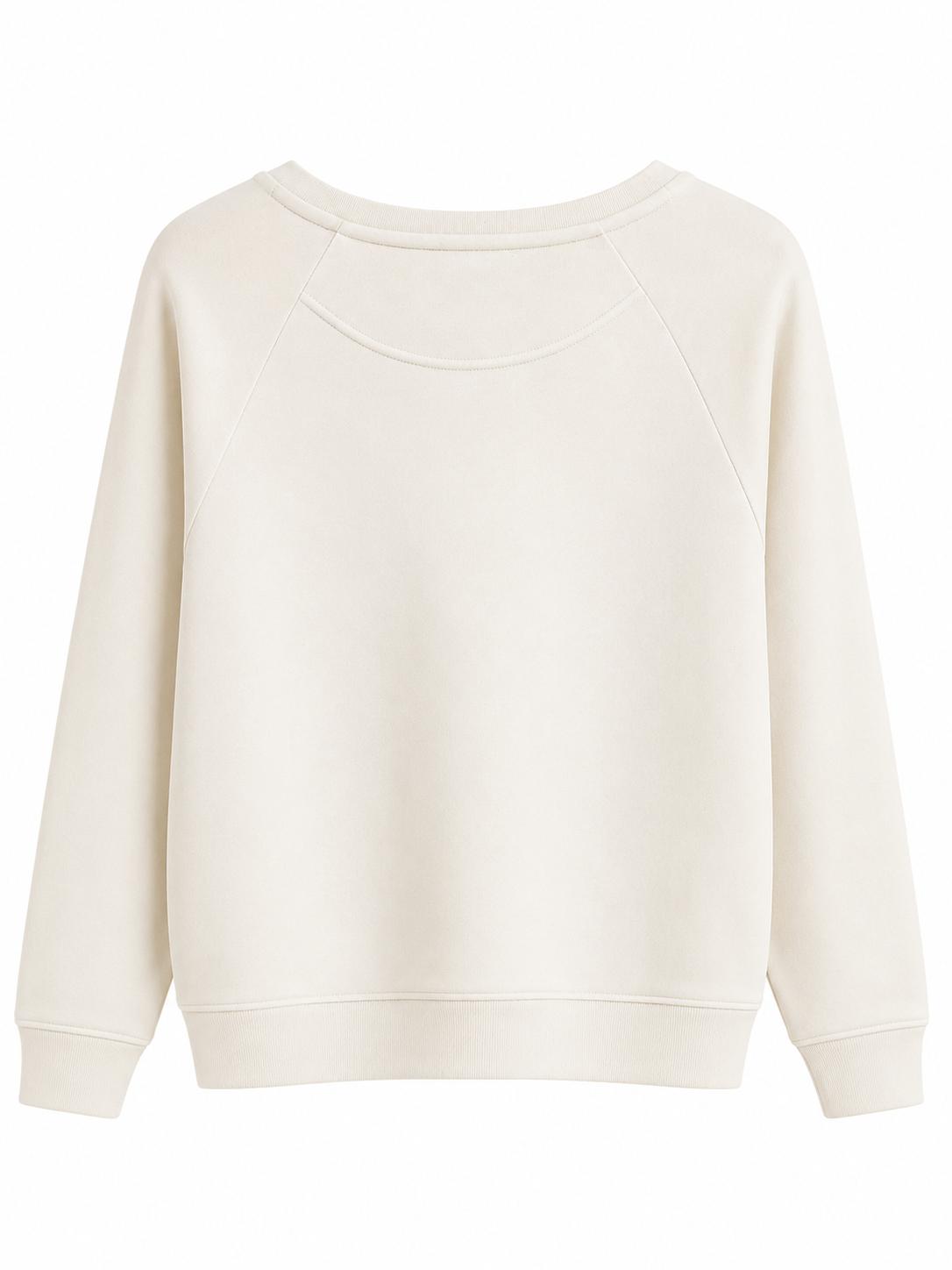 Sweat Col Rond Unisexe Raglan – Coupe Confort