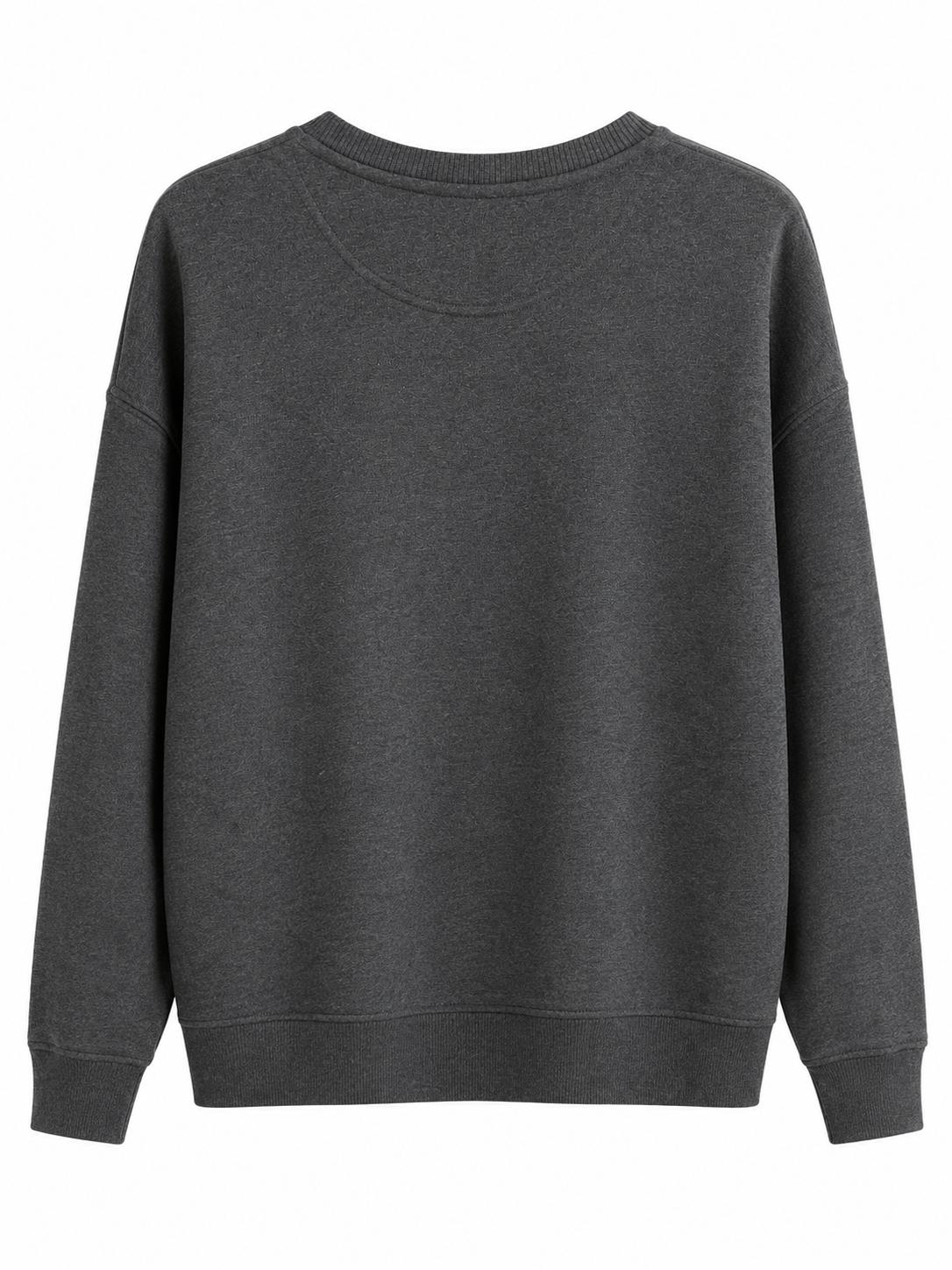 Sweat Col Rond Unisexe – Coupe Droite Essentielle