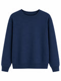 Sweat Col Rond Unisexe – Coupe Droite Essentielle