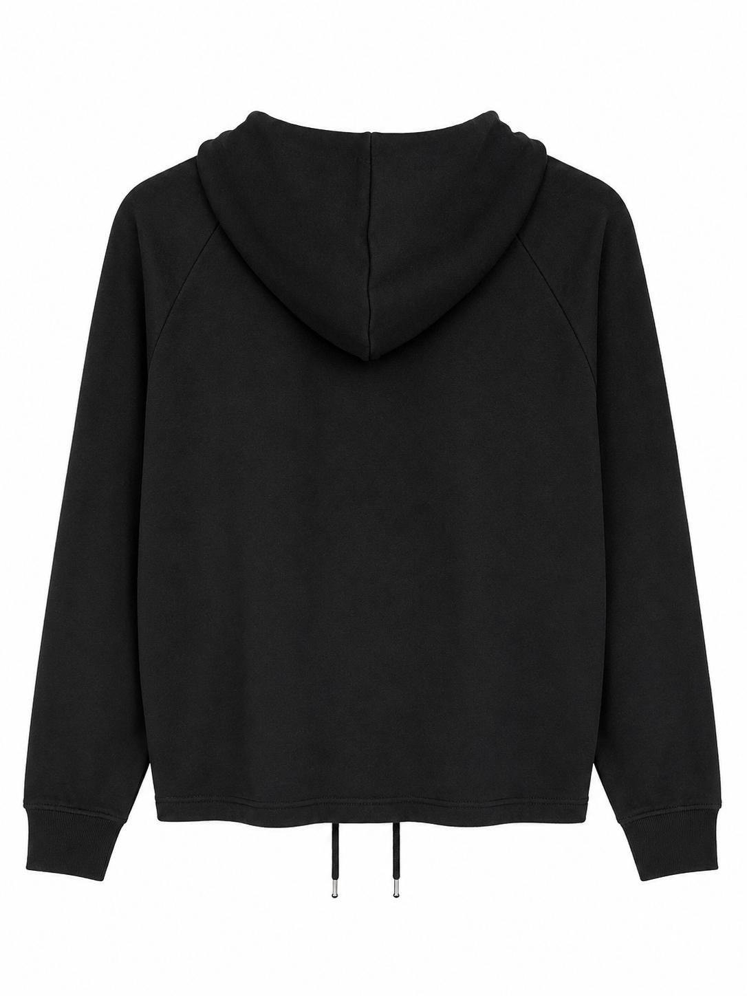 Sweat à Capuche femme Sans Poche – Bas Ajustable