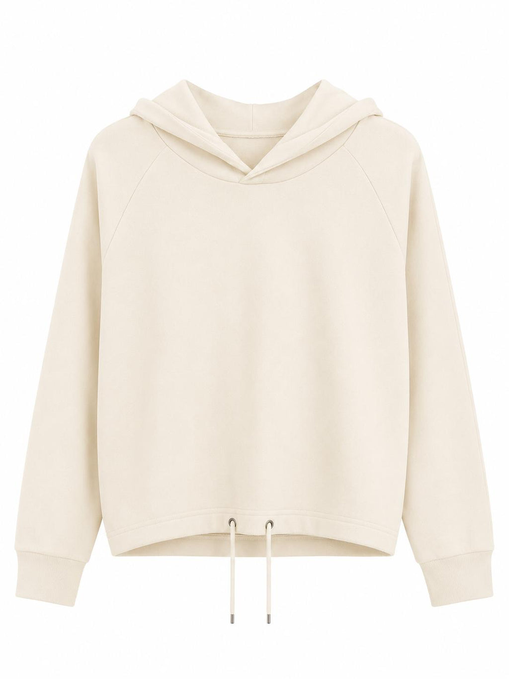 Sweat à Capuche Natural Raw femme Sans Poche – Bas Ajustable