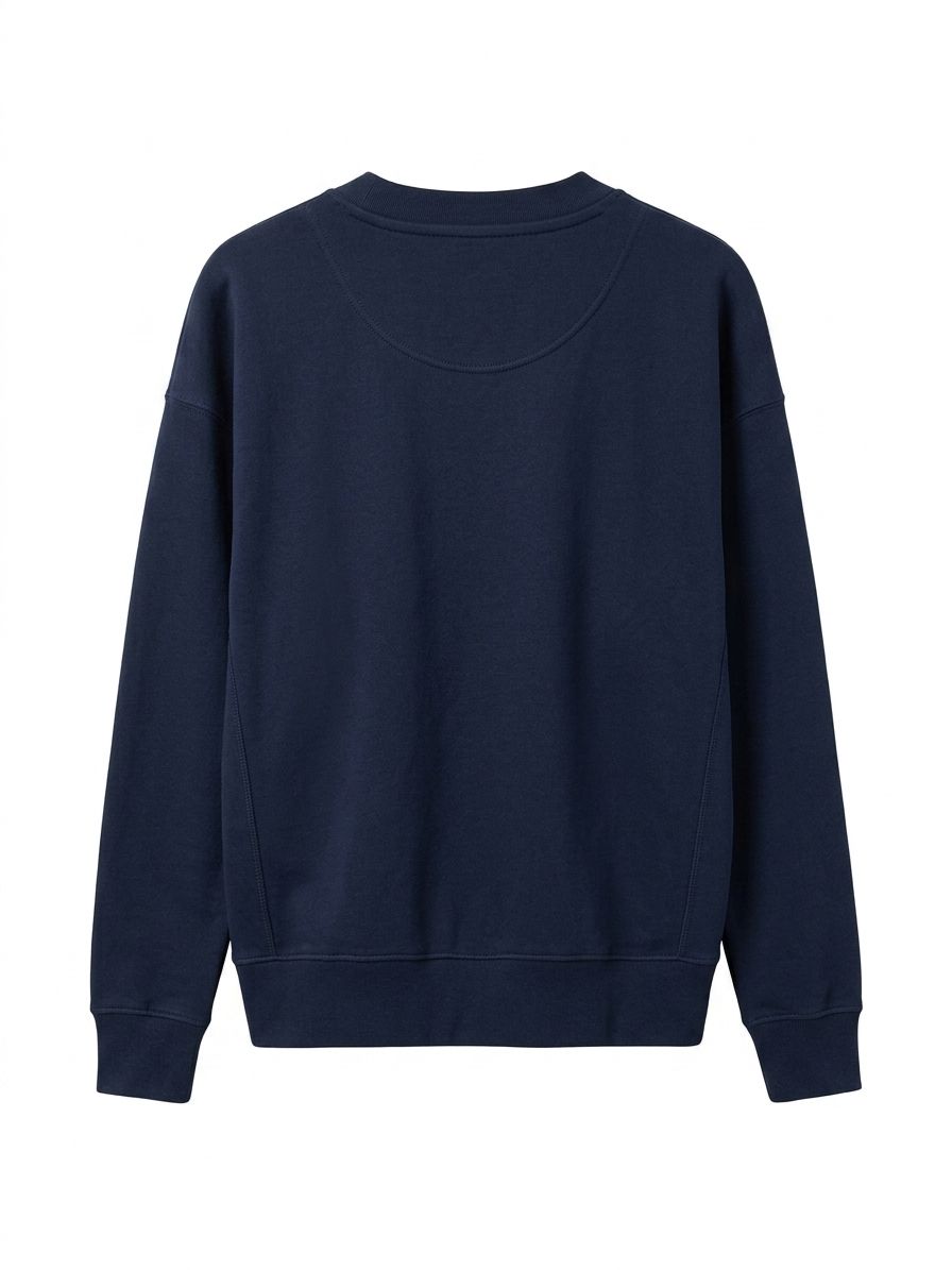 Sweat Crewneck Oversize Butter en Molleton – Le Confort Essentiel