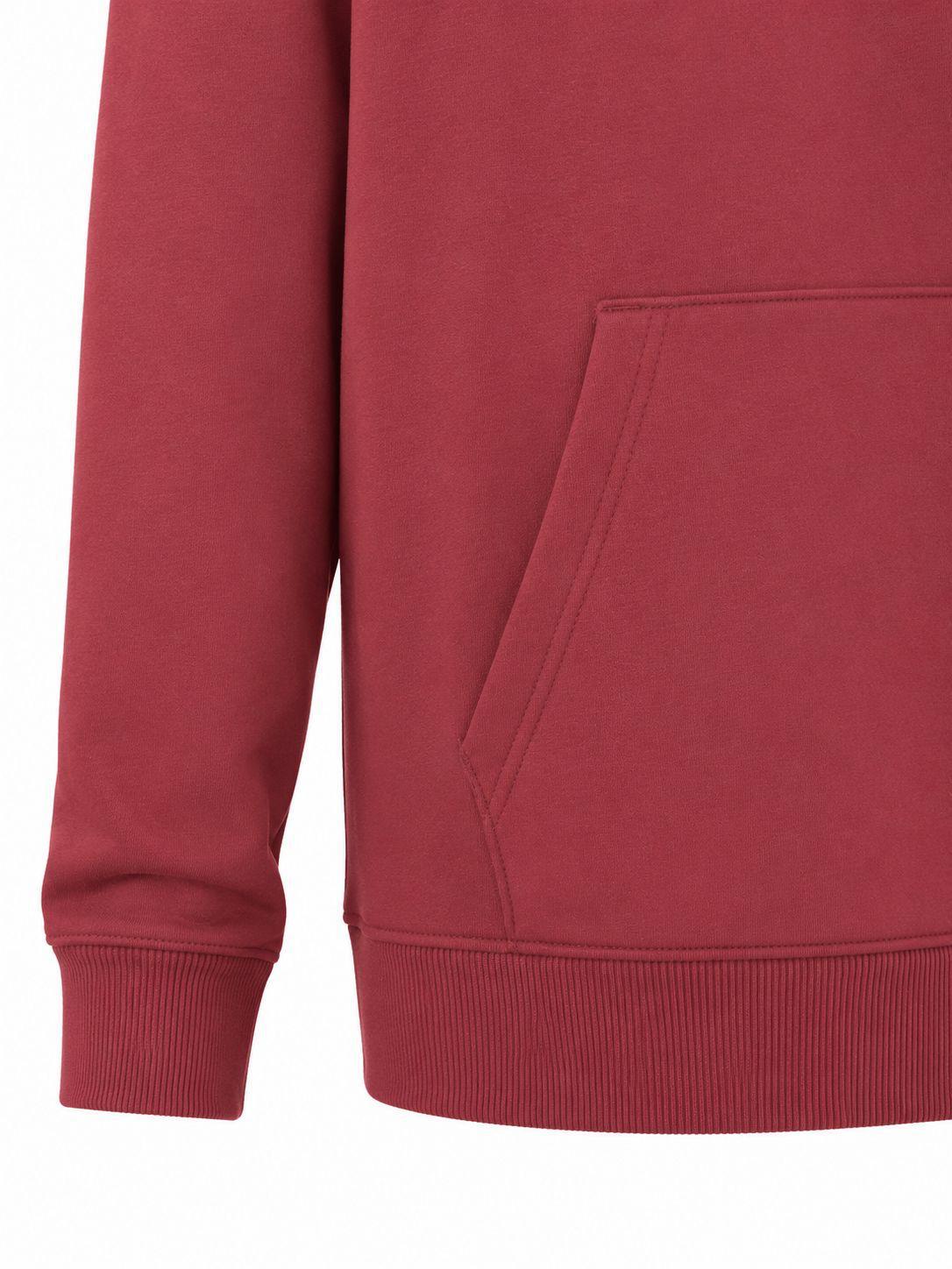 Sweat à Capuche Burgundy Unisexe Oversize en Molleton – Coupe Loose Confort